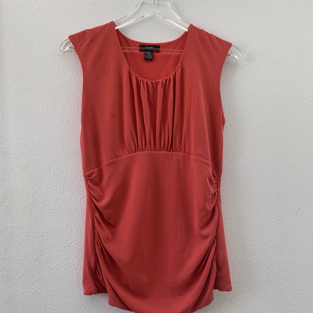 Alfani coral women’s dress shirt.